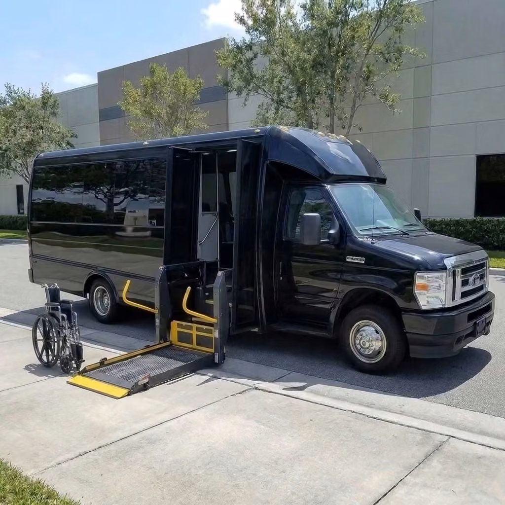 apache junction 18 passenger minibus wheelchair lift
