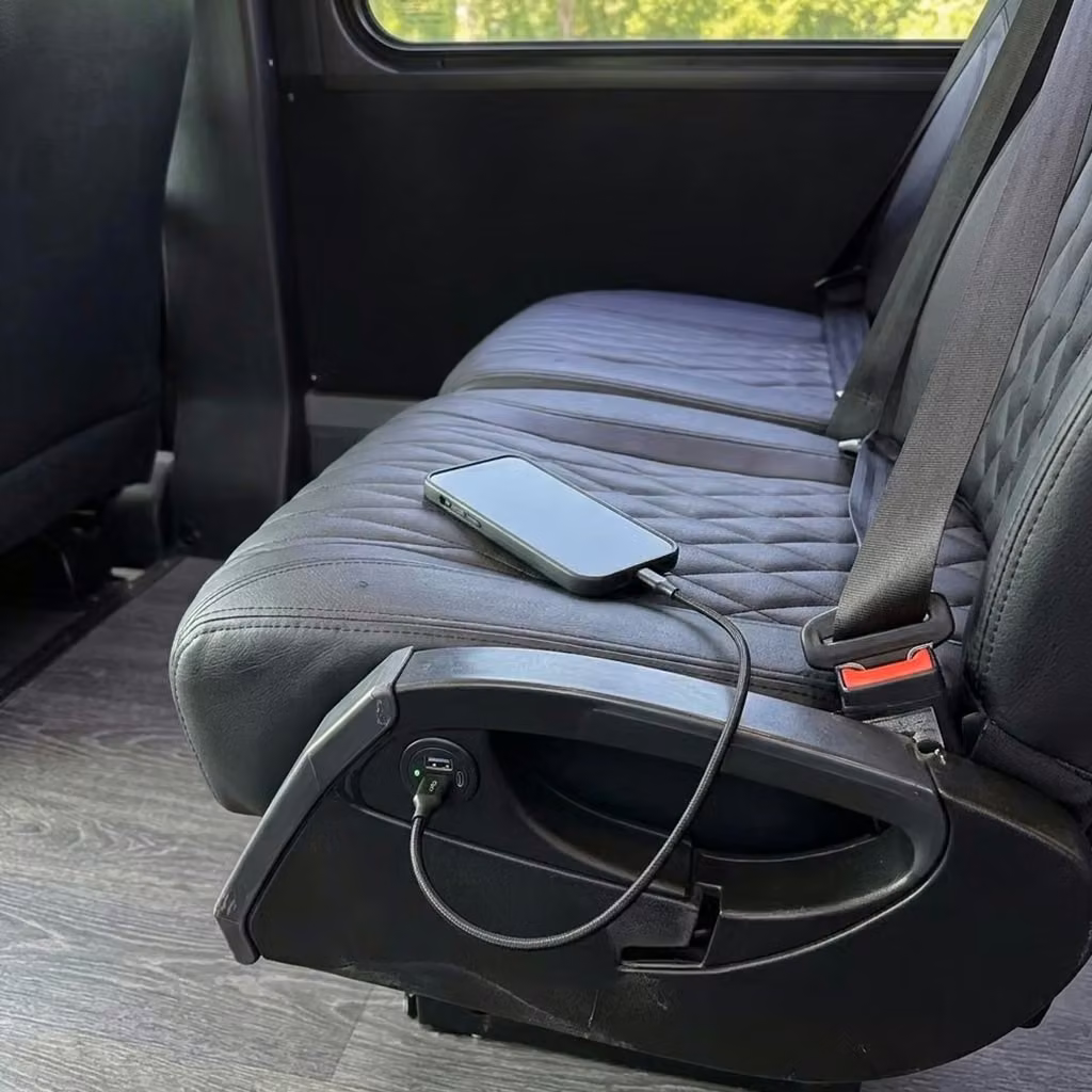 apache junction 20 passenger minibus usb charging