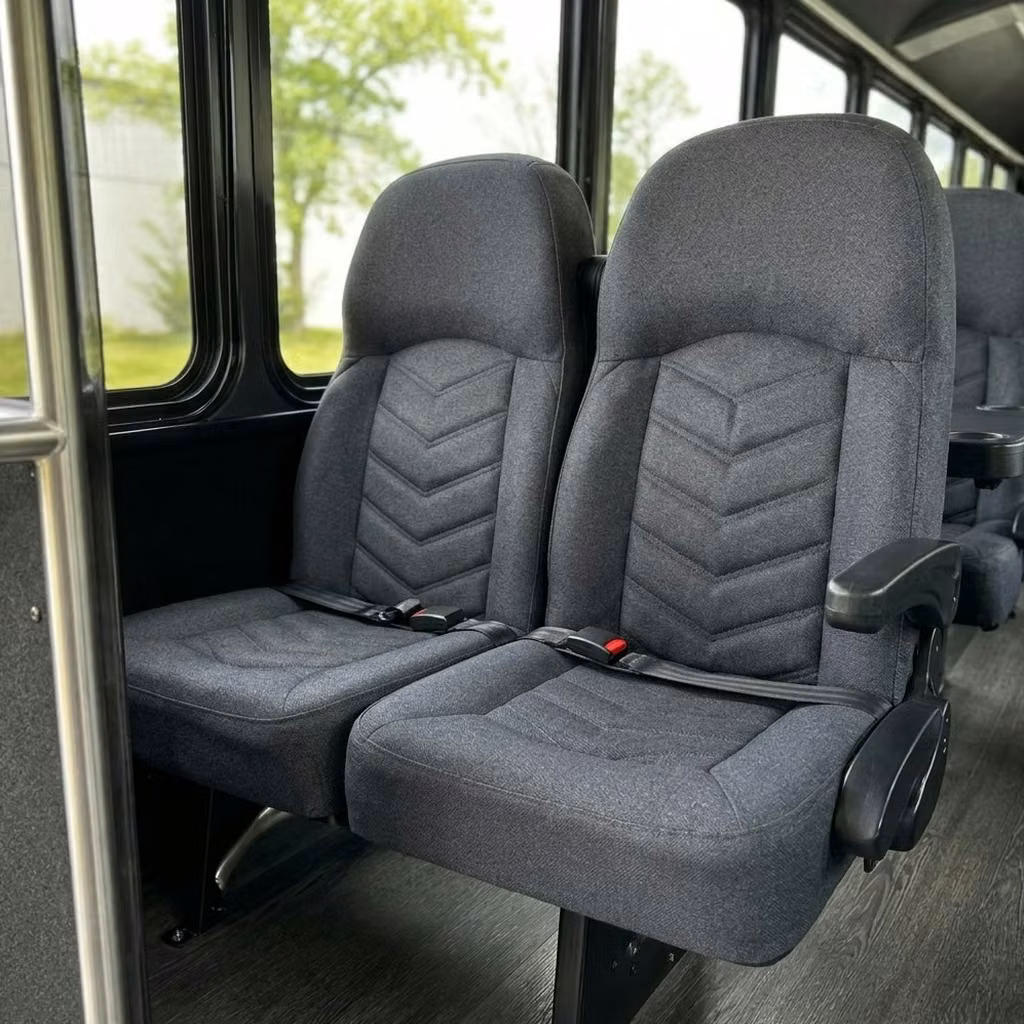 apache junction 25 passenger minibus high back seats