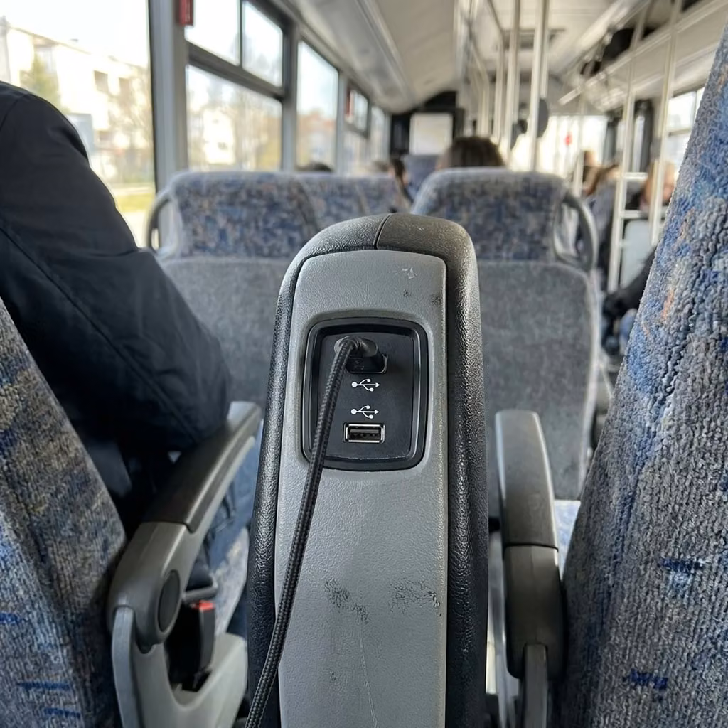 apache junction 28 passenger minibus usb charging