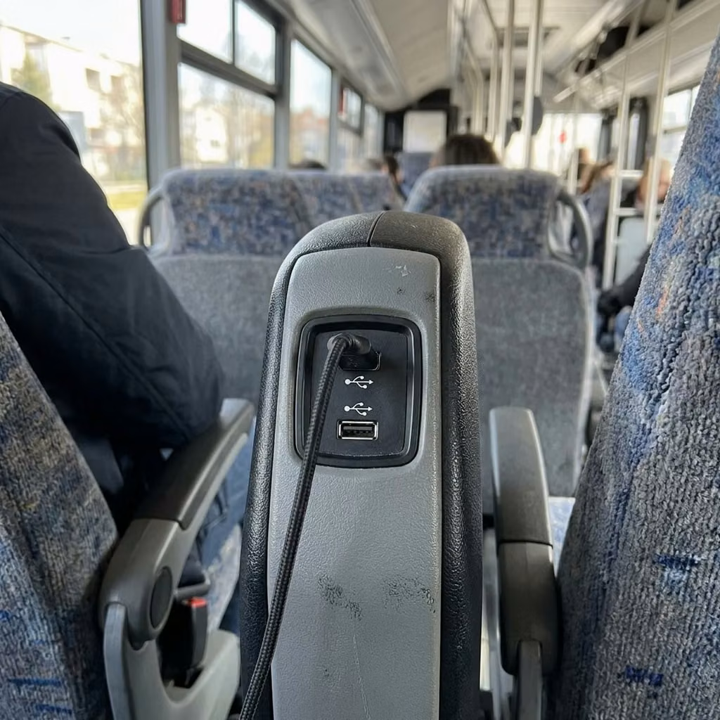 apache junction 30 passenger minibus usb charging