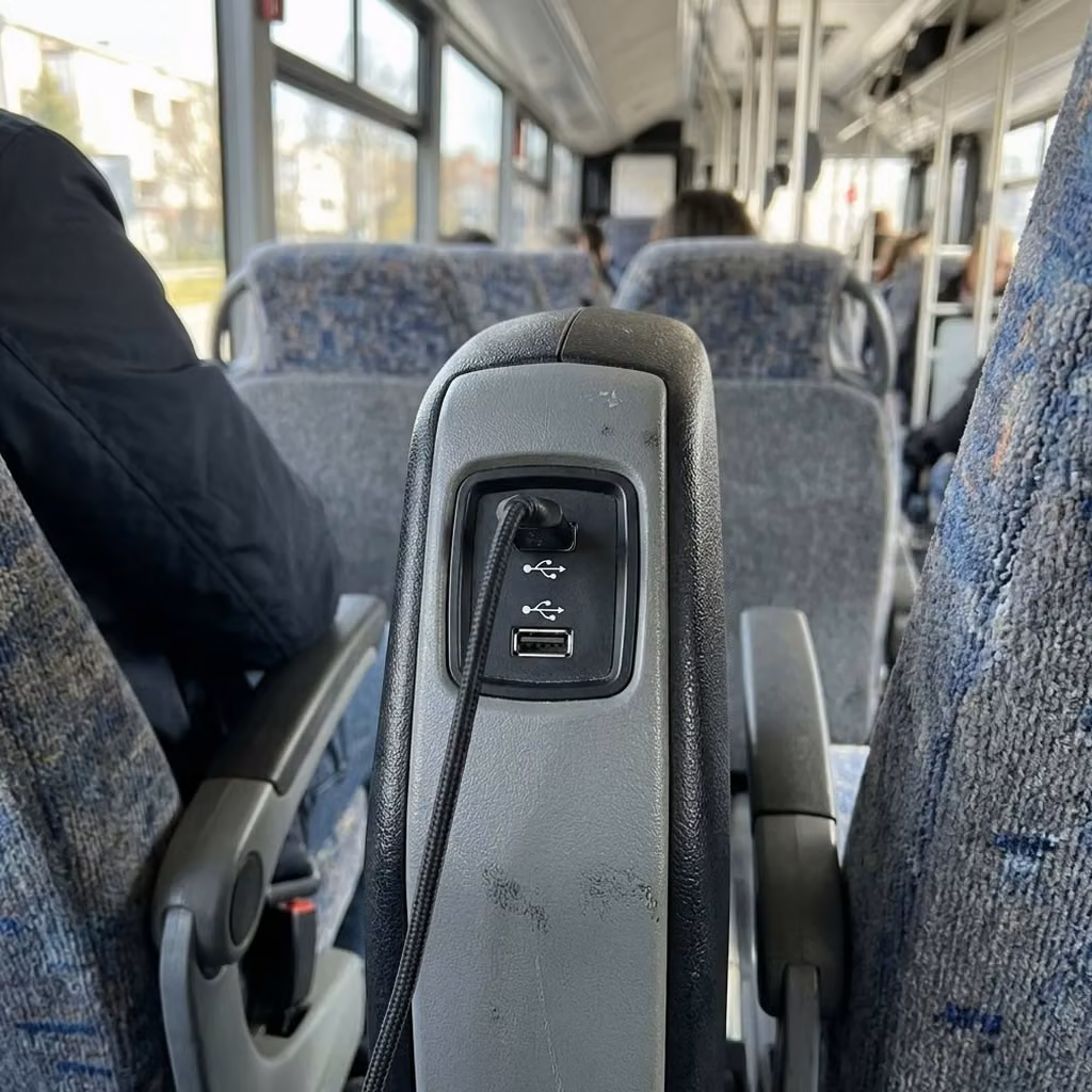 apache junction 35 passenger minibus usb charging
