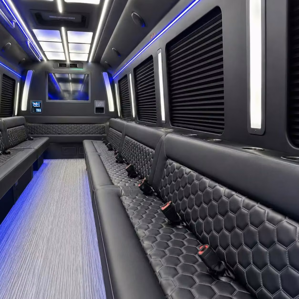 apache junction party bus party lighting