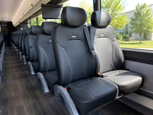 apache junction charter bus interior