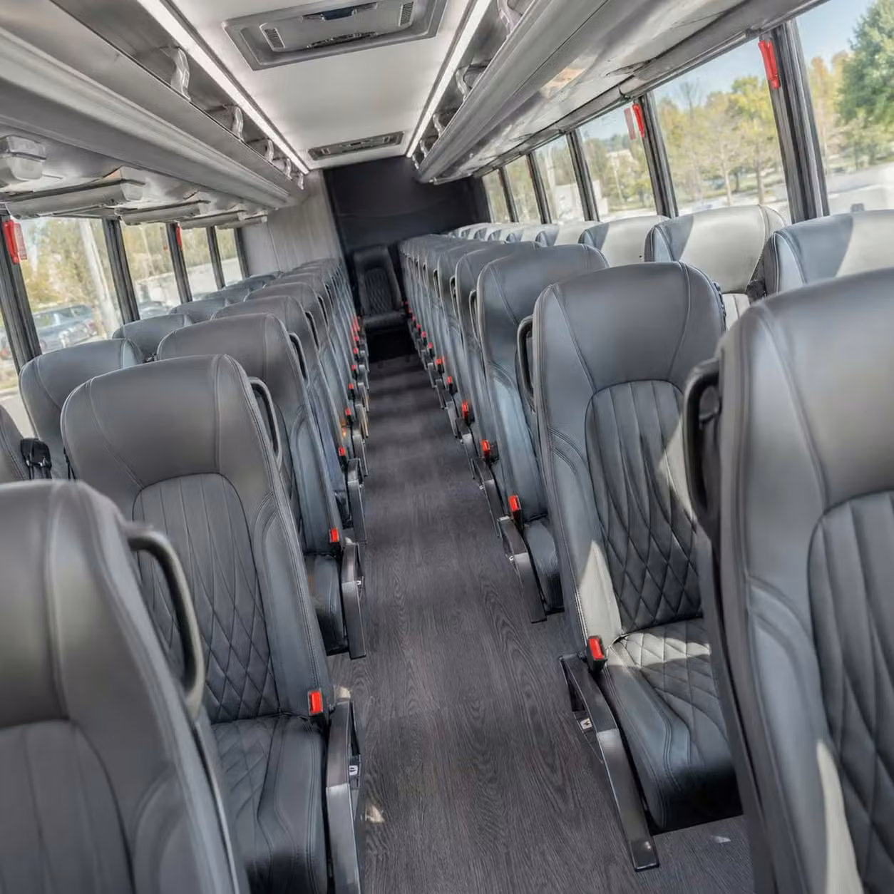 30 passenger minibus inside